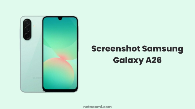 Screenshot Samsung Galaxy A26 5G