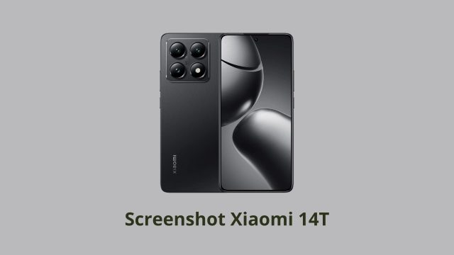 Cara Screenshot Xiaomi 14T Cara Screenshot Xiaomi 14T
